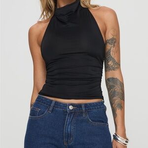 Giggle top black- Princess Polly